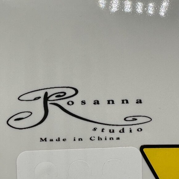 Valentines Day Luncheon Dessert Plate Retro Kitschy Rosanna Little Boy Tree - Picture 4 of 8